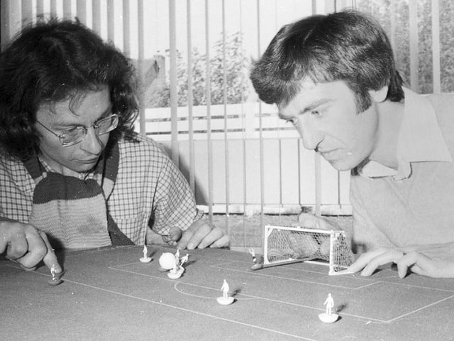 Subbuteo came to Wigan during the World Cup