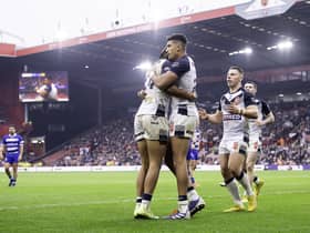 Dom Young scored four tries for England against Greece