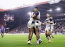 Dom Young scored four tries for England against Greece