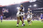 Dom Young scored four tries for England against Greece