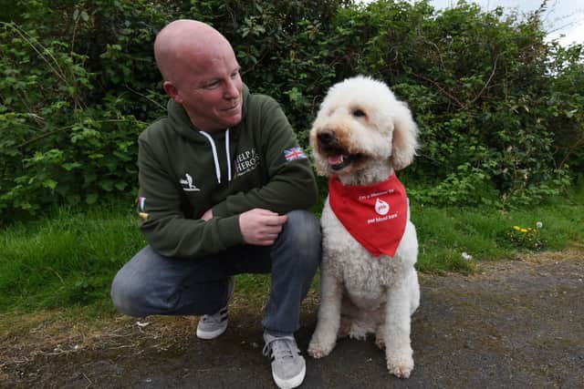 Derek Willey hopes other dogs will now follow in Cora's footsteps