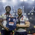 Wigan's Junior Nsemba and Luke Thompson have received shirt numbers 11 and 10 respectively for 2025