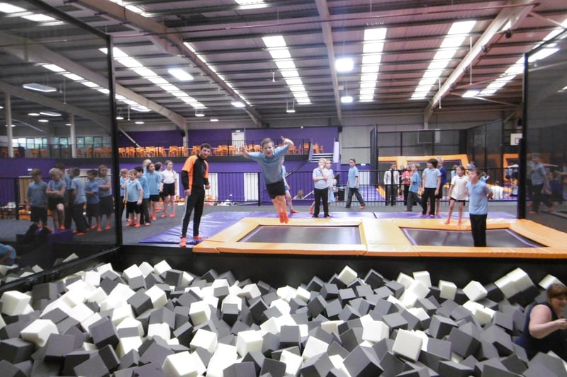 Taking up 46,000ft, velocity boasts one of the largest trampoline parks in Europe, letting you literally bounce off the walls!