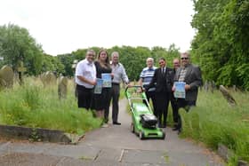 Haigh St David's Church is teaming up with Bolton’s Funeral Directors, ward councillors and One House Community Centre to tackle its long grass