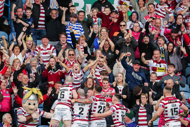 Wigan Warriors defeated St Helens at Elland Road to book their place in the Challenge Cup final