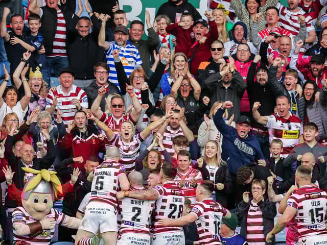 Wigan Warriors defeated St Helens at Elland Road to book their place in the Challenge Cup final