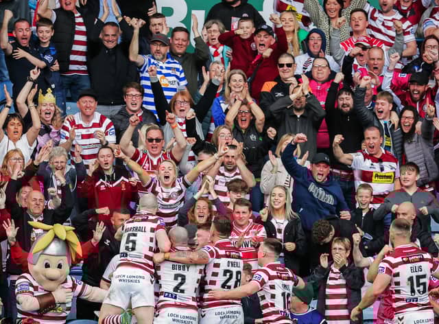 Wigan Warriors defeated St Helens at Elland Road to book their place in the Challenge Cup final