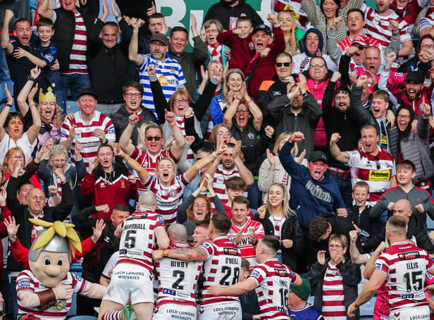 Wigan Warriors defeated St Helens at Elland Road to book their place in the Challenge Cup final