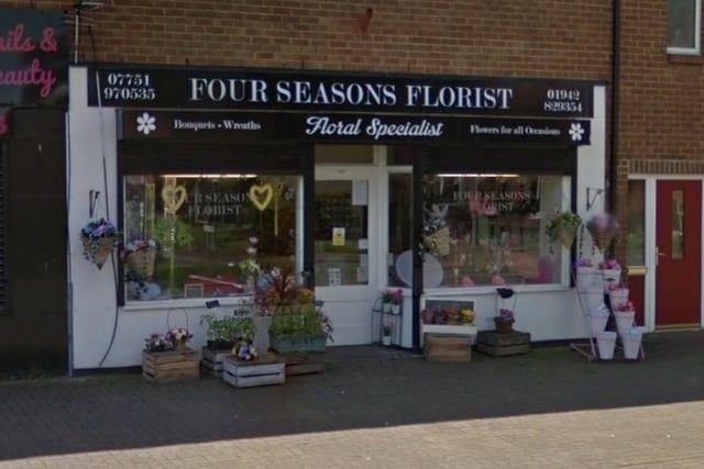 Four Seasons Florist, on St Paul's Avenue, Goose Green, was rated 4.8 out of five, from 27 reviews