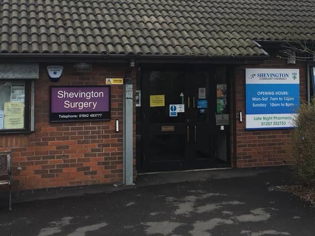 Shevington Surgery was among many Wigan GP practices affected by the global IT outage