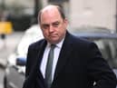 Defence secretary Ben Wallace who has given the go-ahead for a flying prototype aircraft to demonstrate the new 6th generation Future Combat Air System