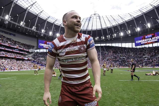 Liam Marshall scored the winning try in the Challenge Cup final