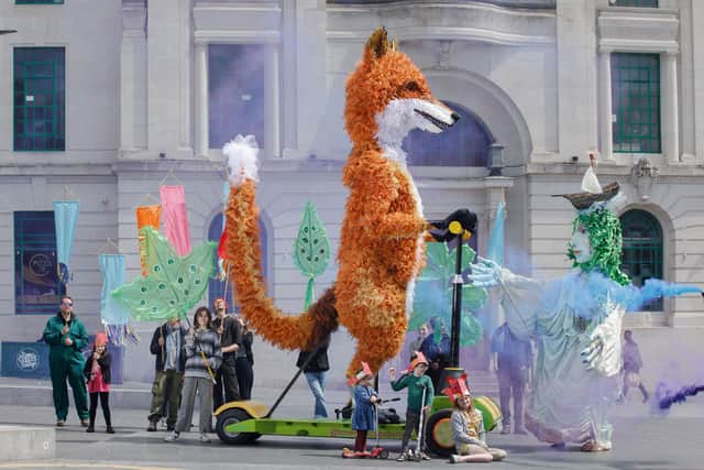 Farrah the Fox will be part of the opening parade on Saturday July 8.