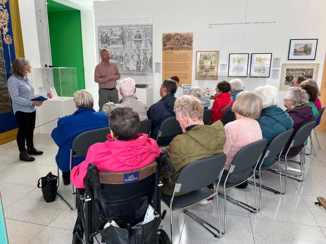 Henshaws' art group at Gallery Oldham