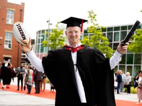 Liam Farrell has graduated from the University of Central Lancashire