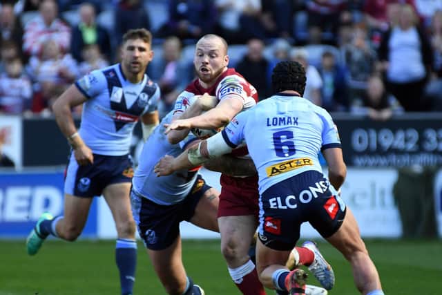 Liam Marshall in action during the Good Friday Derby