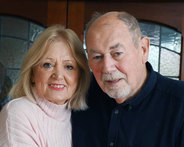 Peter Hurst with wife Cheryl