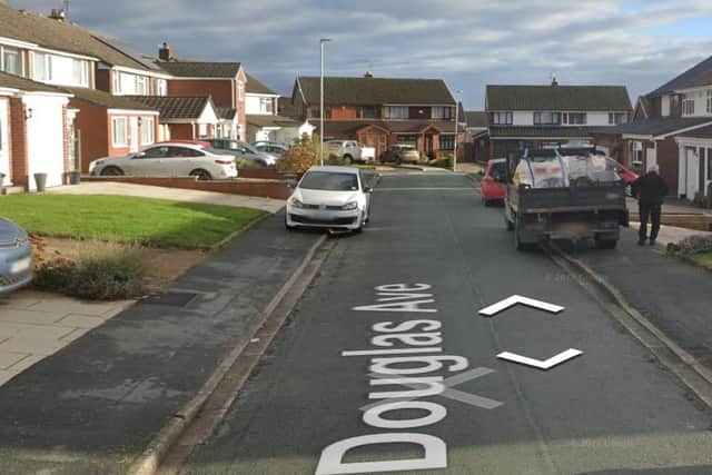 Douglas Avenue in the Birchley area of Billinge where the tragedy took place