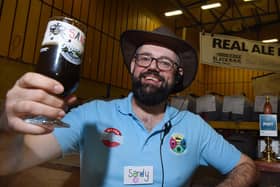 Chair of Wigan CAMRA, Sandy Motteram