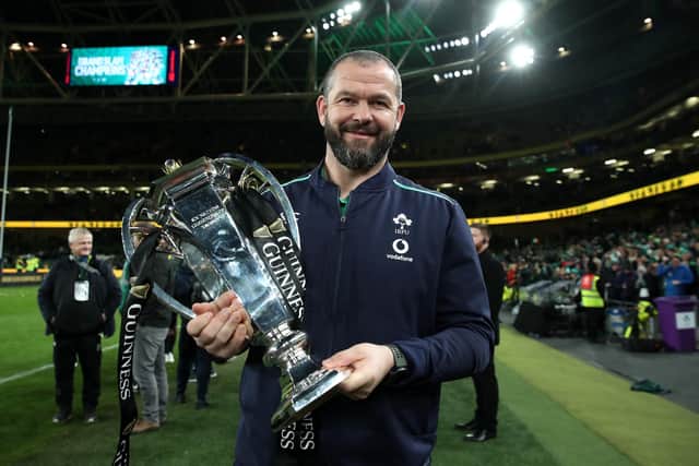 Andy Farrell has enjoyed Six Nations success as Ireland head coach (Photo by David Rogers/Getty Images)