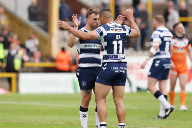 Willie Isa and Sam Powell both featured in Wigan's win against Castleford