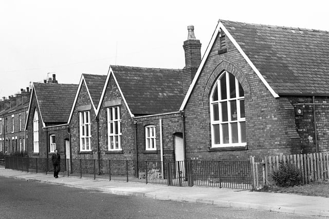 Bryn St. Peters CE Primary School, Downall Green Road, which was celebrating its centenary in 1975.  Early notable pupils were Evelyn Walkden who became an MP and Stephen Walsh who became War Minister.