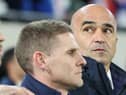 Roberto Martinez with trusted lieutenant Anthony Barry