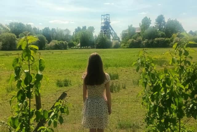 Protesters are worried that this field between Boothstown and the Lancashire Mining Museum will be developed for housing