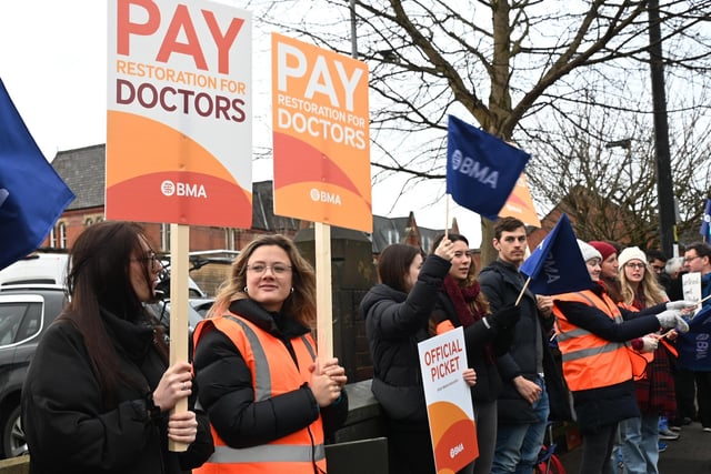 Thousands of junior doctors across the country are on strike