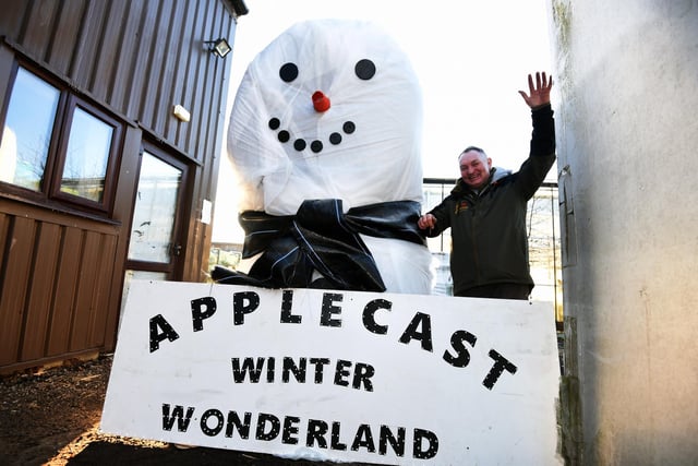 Neil Farnworth at  Applecast Winter Wonderland