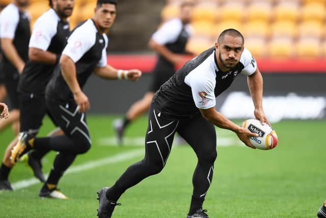 Thomas Leuluai will represent New Zealand one last time (Andrew Cornaga/SWpix.com/PhotosportNZ)