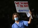 No NHS trusts in Sussex will take part in strikes (Photo by JUSTIN TALLIS/AFP via Getty Images)