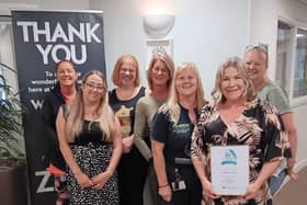 Belong at Home Atherton celebrate their award success.