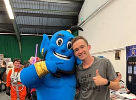 Luke Marsden at Wigan Comic Con
