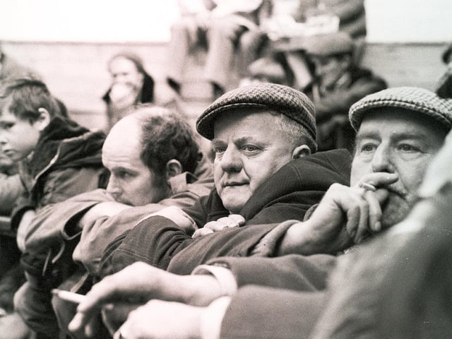 Attentive eyes at Wigan cattle market
