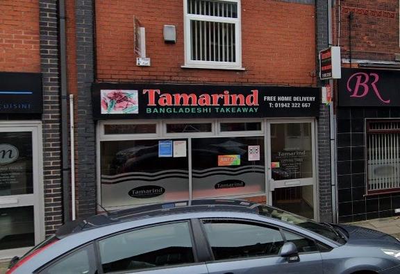 Tamarind, Wigan Lane, Wigan, was inspected in March and received one star out of five
