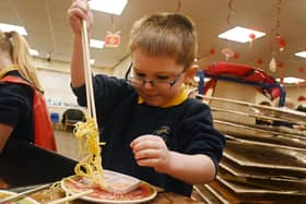 Reception Class at Nicol Mere Primary School, Ashton-in-Makerfield.