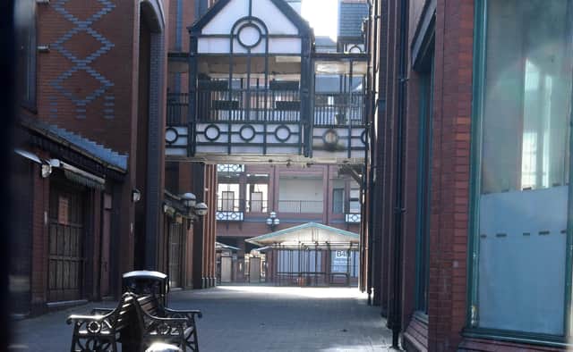 The Galleries is now in the process of being demolished