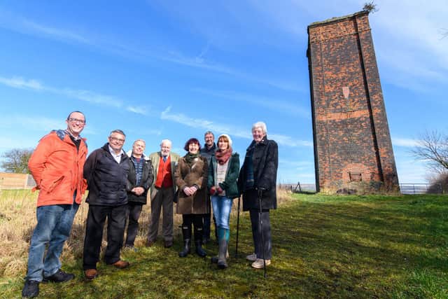 Friends of Wall Hey want to restore the Wall Hey Pit Ventilation Chimney to help maintain Wigan's mining heritage