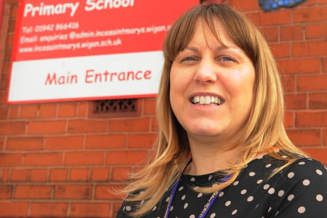 Headteacher Gillian Talbot