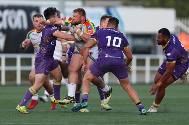 Tom Forber was in action for Newcastle Thunder during August