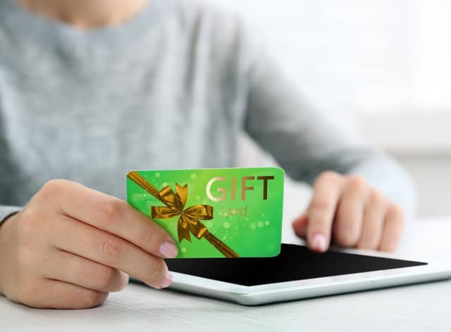 Luke Marsden says that gift cards are often better appreciated than other presents, no matter how much trouble has gone into getting them