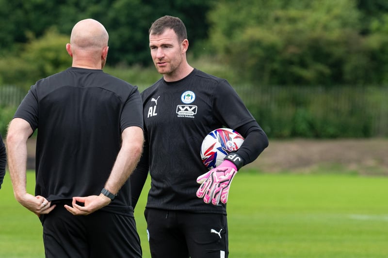 With Sam Tickle away on international duty, the player/goalkeeping coach is expected to step in