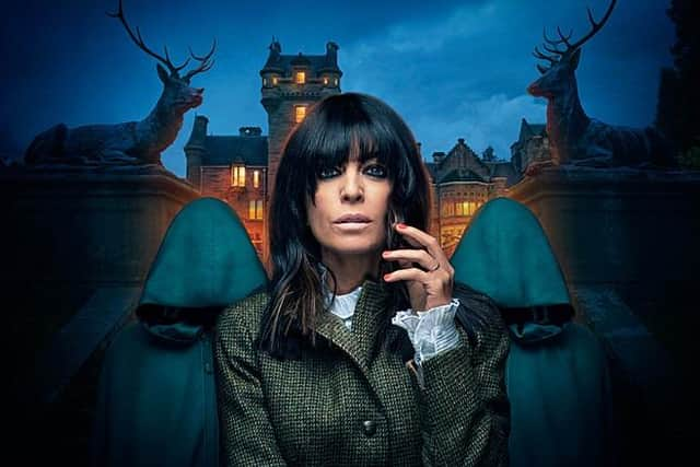 Claudia Winkleman hosts BBC1's gothic game show The Traitors