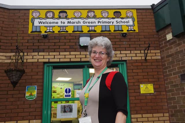 Marsh Green Primary School headteacher Gill Leigh