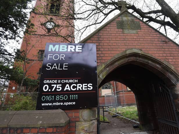 St Thomas' Church is now for sale