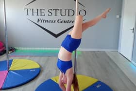 “When you hang upside down on the pole, you forget what stresses are going on and can relax for an hour. It's like a dopamine hit.”