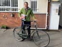 Colin Stein plans to cycle from Colditz to Switzerland on a 60-year-old bike