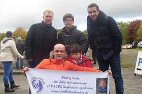 Paul Scholes, Gary Neville and the Lund family.