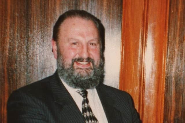 Sir James Anderton on one of his many visits back to Wigan